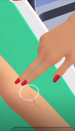 Blood Test Injuction simulator（大针筒护士）