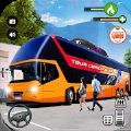 Tourist Coach Bus Highway Drivin（逼真的旅游巴士）