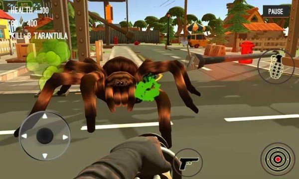 Spider Hunter Amazing City 3D（蜘蛛猎人3D）