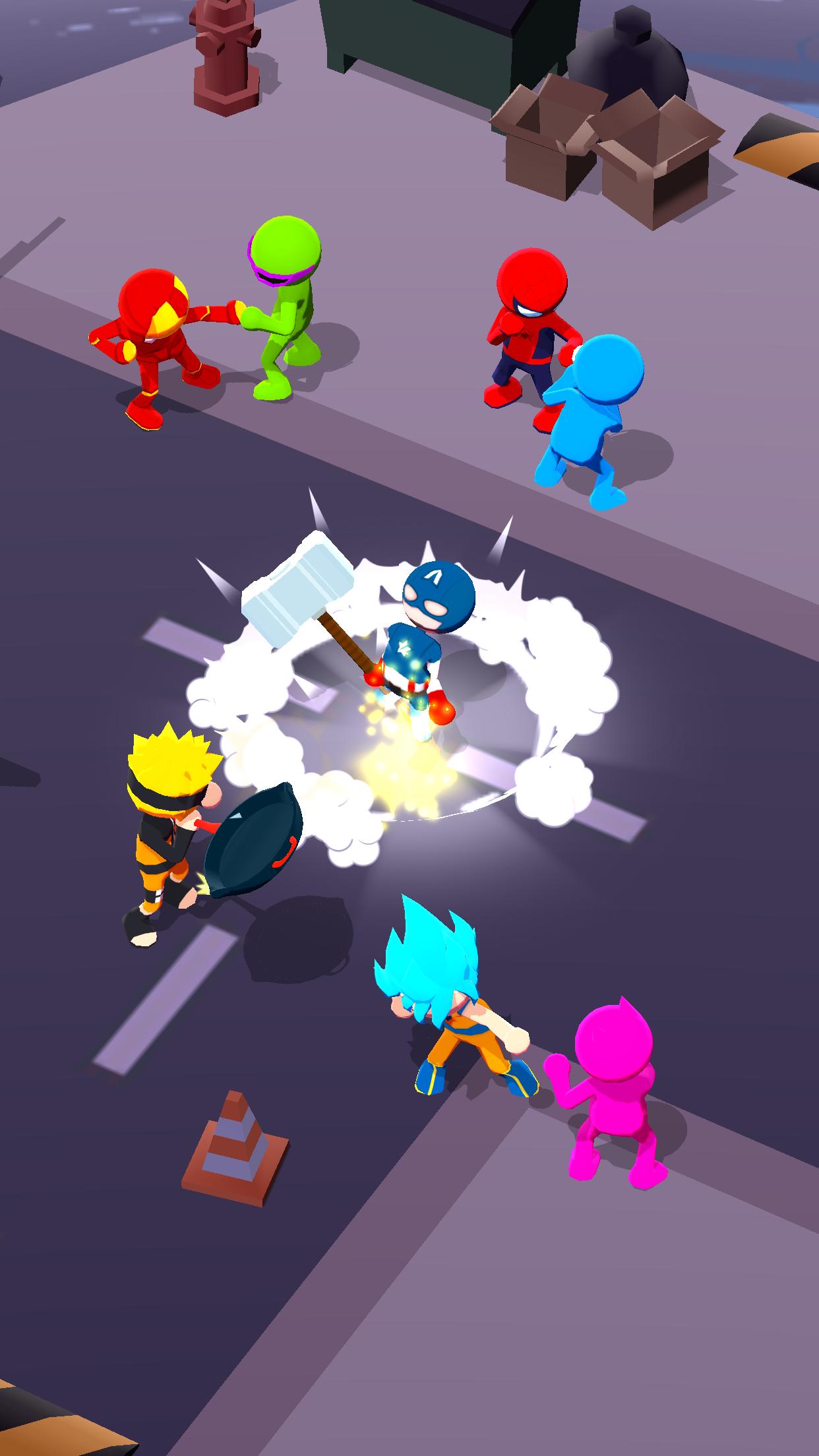3D Stickman（街头帮派斗争）