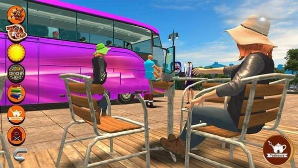 Tourist Coach Bus Highway Driving（旅游客车3D驾驶）