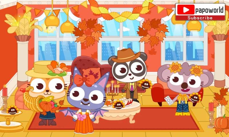 papotownhappyfestival（泡泡小镇节日屋）