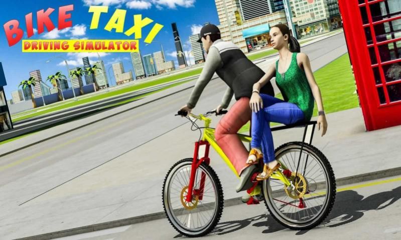bmxbicycletaxidrivingcitypassengersimulator