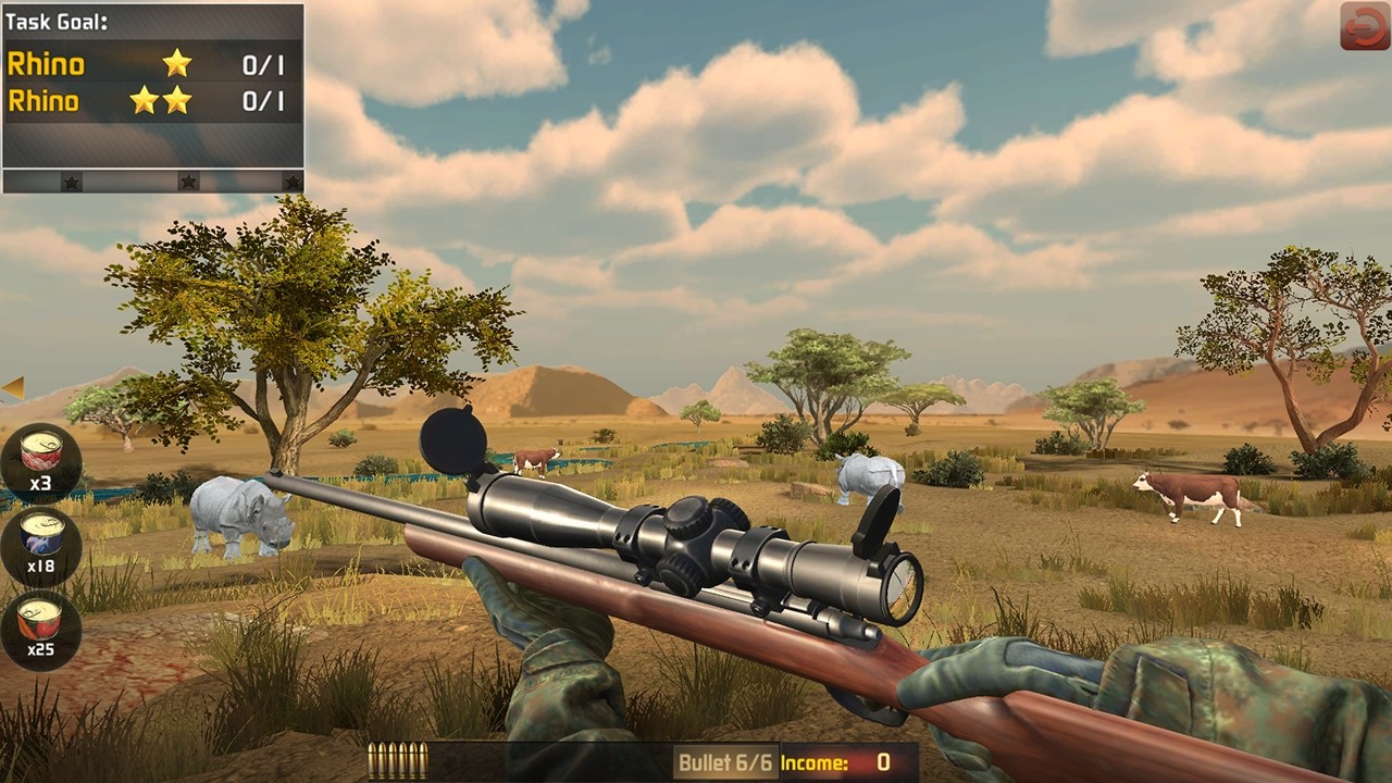 landscapedeerhuntingwildhuntergames（风景猎鹿野生猎人）