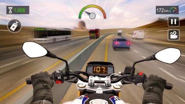 biketrafficracer(重型摩托竞赛)