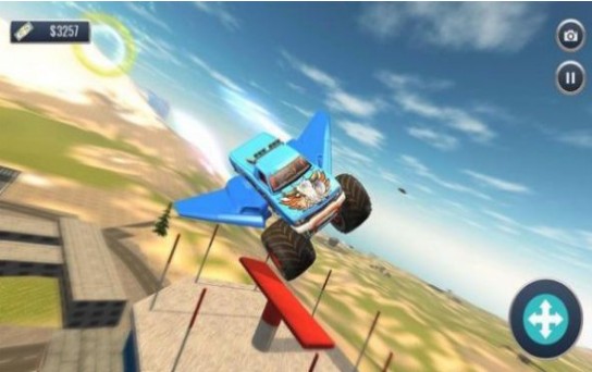 flyingmonstertruckdriving（越野卡车飞行冲刺）