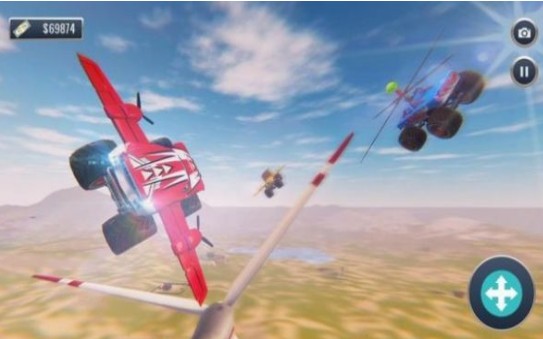flyingmonstertruckdriving（越野卡车飞行冲刺）