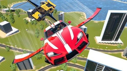 ModernFlyingCarSimulator3d（现代飞行汽车模拟器3D）