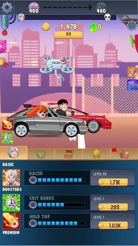 ClashRiderClickerTycoon（冲突骑手）