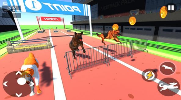 dograce3d（狗狗赛跑3D）