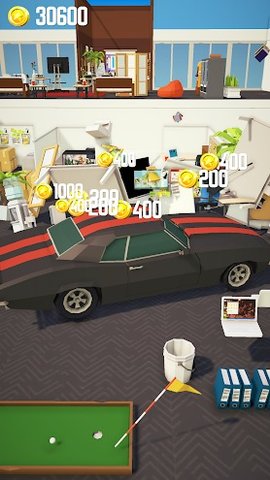 Office Revolution（汽车弹弓撞老板）