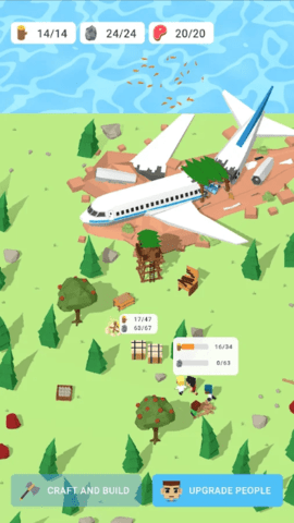 Isle Builder（岛屿建设者单击生存）