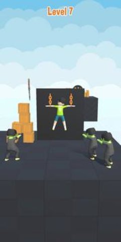 Knife Throw（飞刀救人）