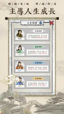 古代乡村人生游戏