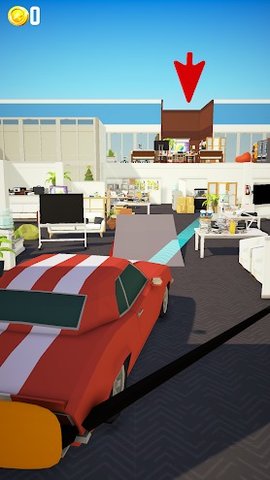 Office Revolution（汽车弹弓撞老板）