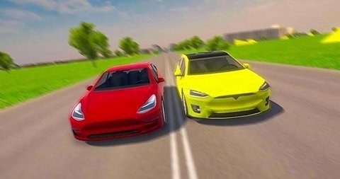 electriccarsimulatortesladriving(电动汽车驾驶模拟)