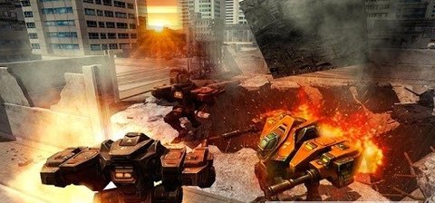 City Battle Mech（城市机器大战3D）