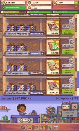 Idle Tycoon: Shopkeepers（店主大亨）
