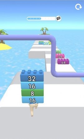 2048积木跑