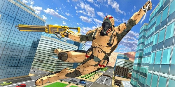 Super Hero Rope Crime City（超级英雄绳攀爬城市）