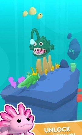 Axolotl Rush（蝾螈冲刺）