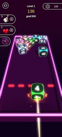 Shoot Cubes 2048