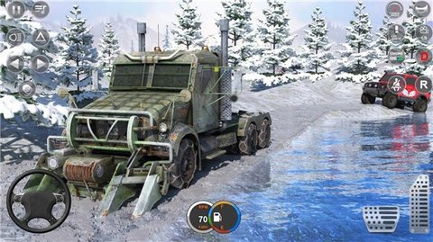 Offroad Mud Truck Snow Driving Game 2021