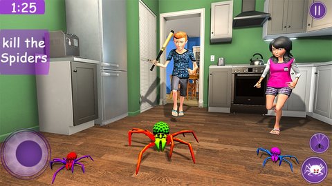 Kill it with Spider Fire Hunter:Spider Smasher Sim