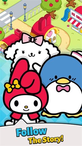 Hello Kitty Merge Town（凯蒂猫合并小镇游戏）