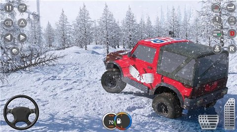 Offroad Mud Truck Snow Driving Game 2021