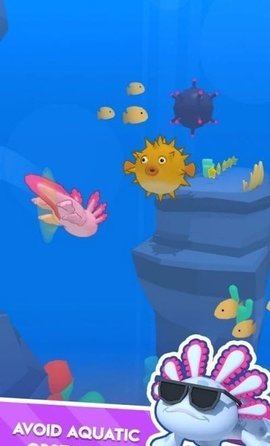 Axolotl Rush（蝾螈冲刺）