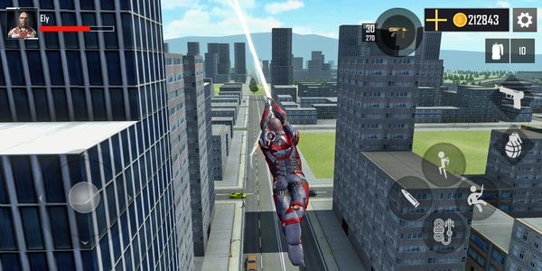 Super Hero Rope Crime City（超级英雄绳攀爬城市）