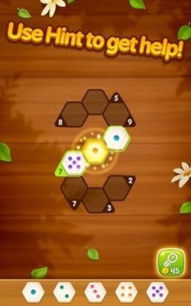 Number Puzzle Hexa（六角数字拼图）
