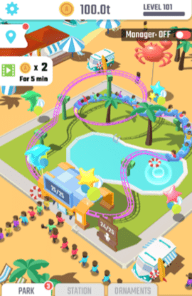 Idle RollerCoaster（放置过山车模拟器）