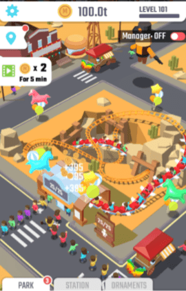 Idle RollerCoaster（放置过山车模拟器）