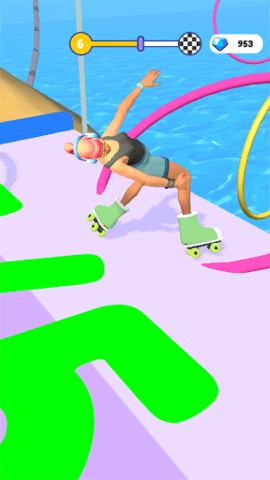 Hula Hoop Race（呼啦圈比赛）