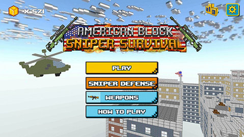American Block Sniper Survival（美国狙击手生存）