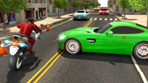 Highway Traffic Bike Race: Moto Rider Racing
