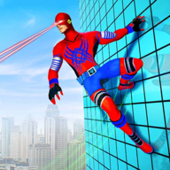 Flying Superhero Laser Robot（音速超人城市英雄）