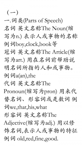 初中英语知识归纳app