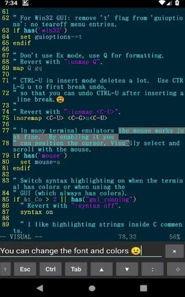 vim