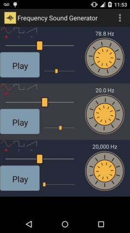 Frequency Sound Generator（频率的声音发生器）