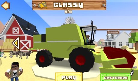 Blocky Farm Racing（方块农场赛车）