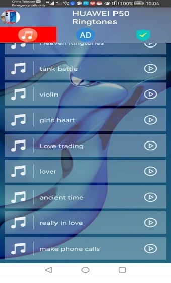 HUAWEI P50 Ringtones
