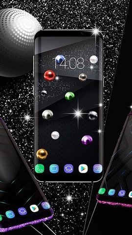 Black HD Live Wallpaper