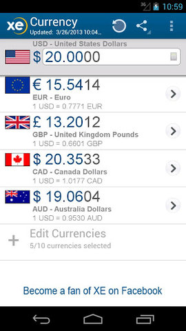 xe中文版国际汇率