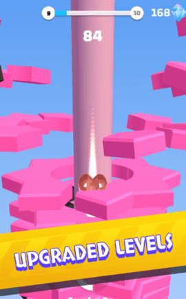 Helix Stack Jump（螺旋堆栈跳跃球）