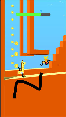 Draw Climber（画腿攀登）