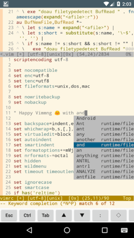vim