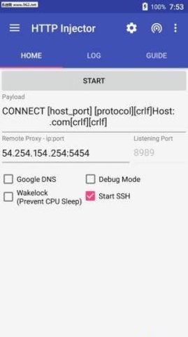 HTTP Injector（http注射器）